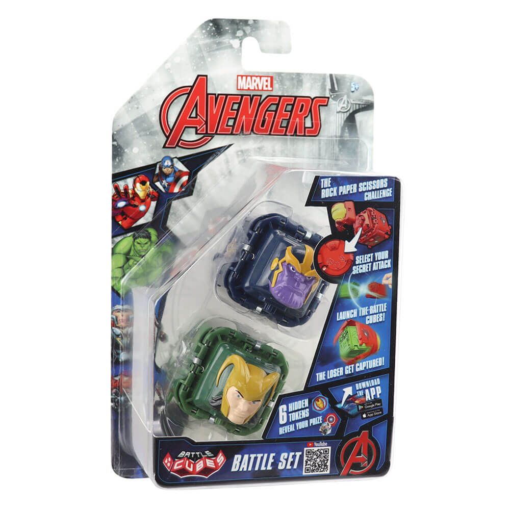 Marvel Avengers Battle Cubes Battle Set Twin Pack