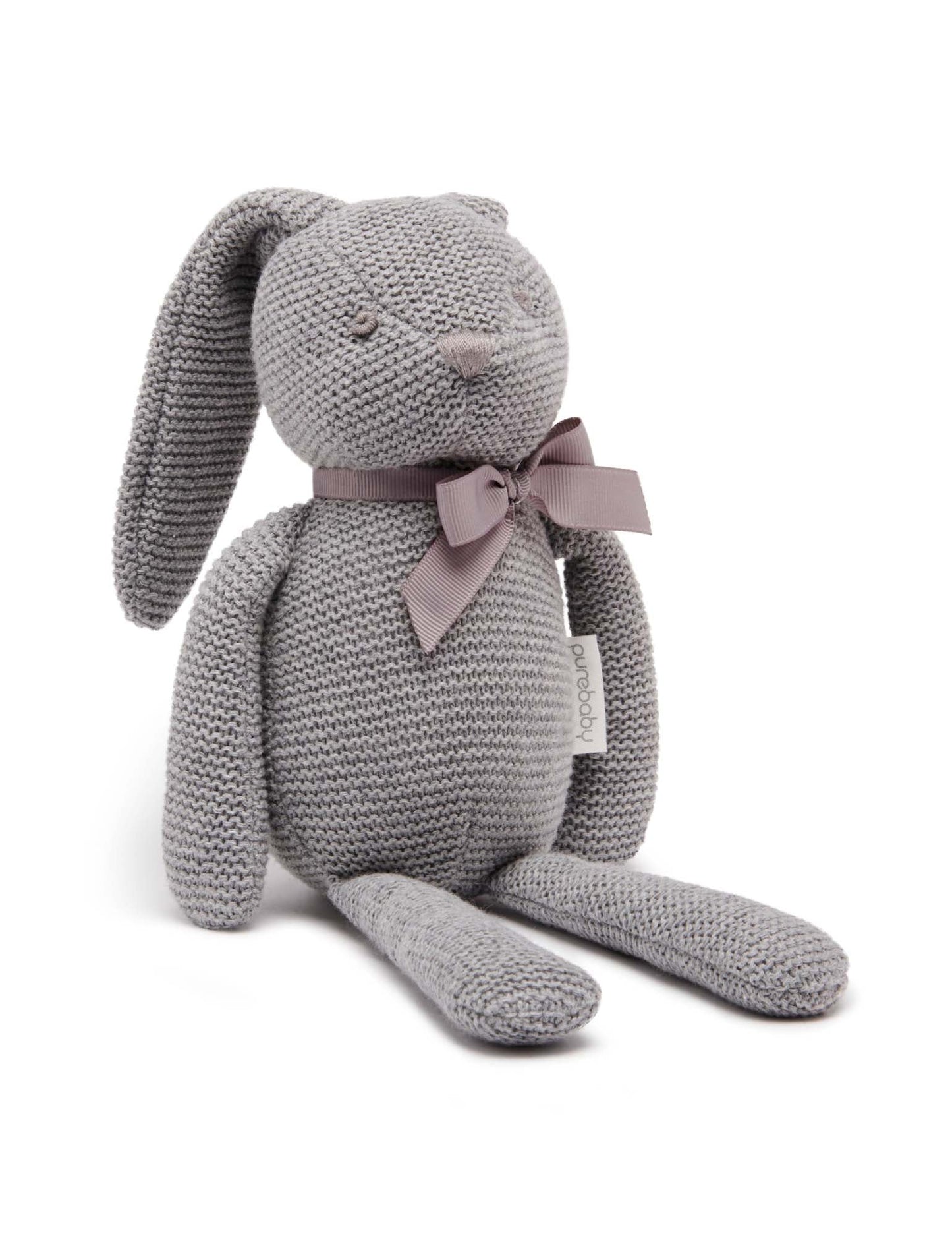 Pure Baby Knitted Bunny Toys