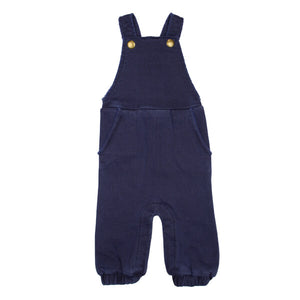 L'oved Baby Indigo Overall Romper 9-12 months only!
