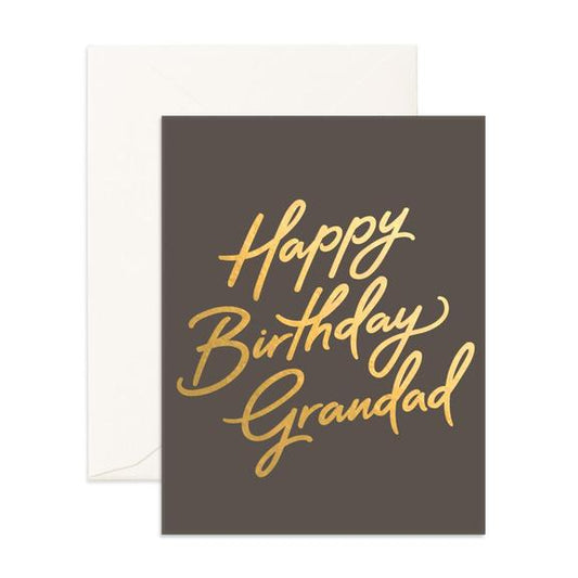 Happy Birthday Grandad Greeting Card