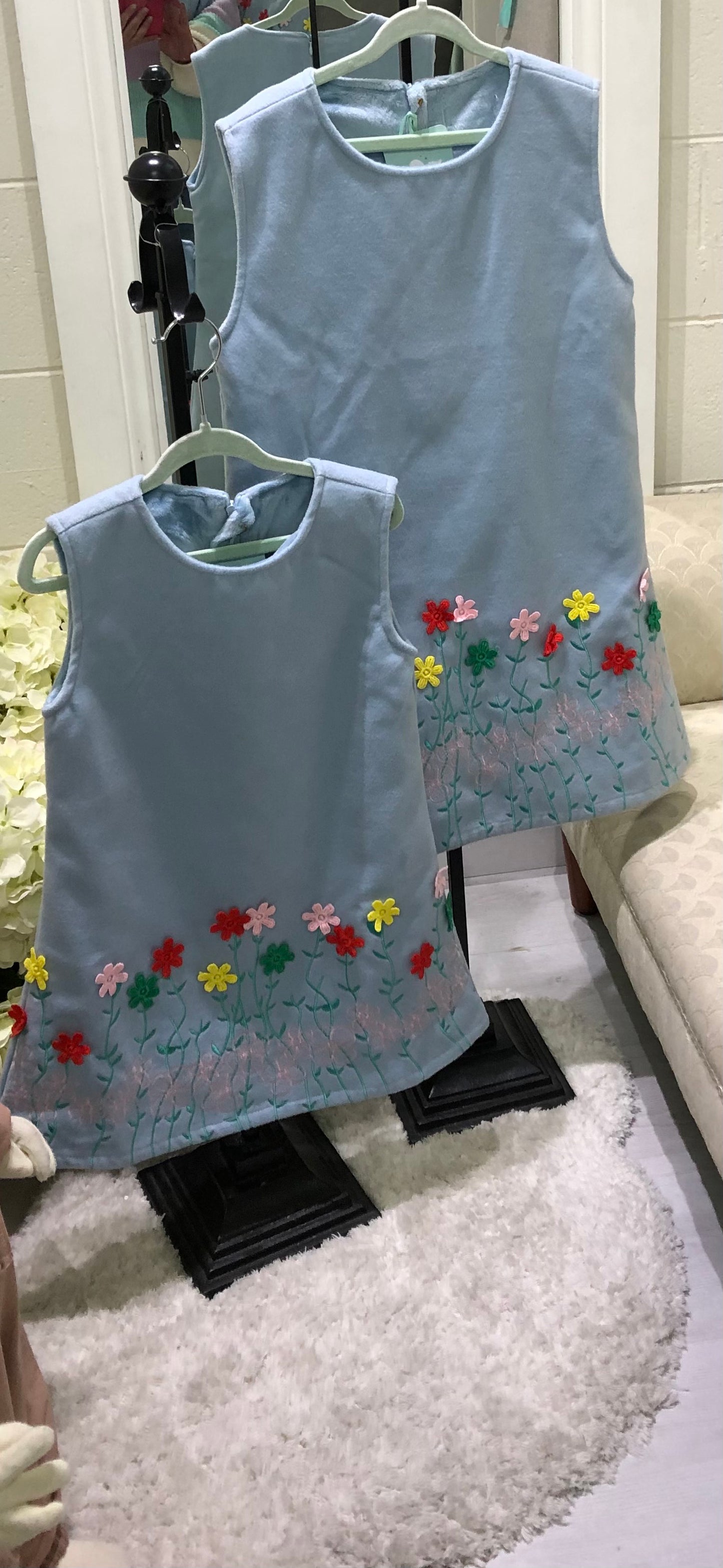 Felt Flower Tunic