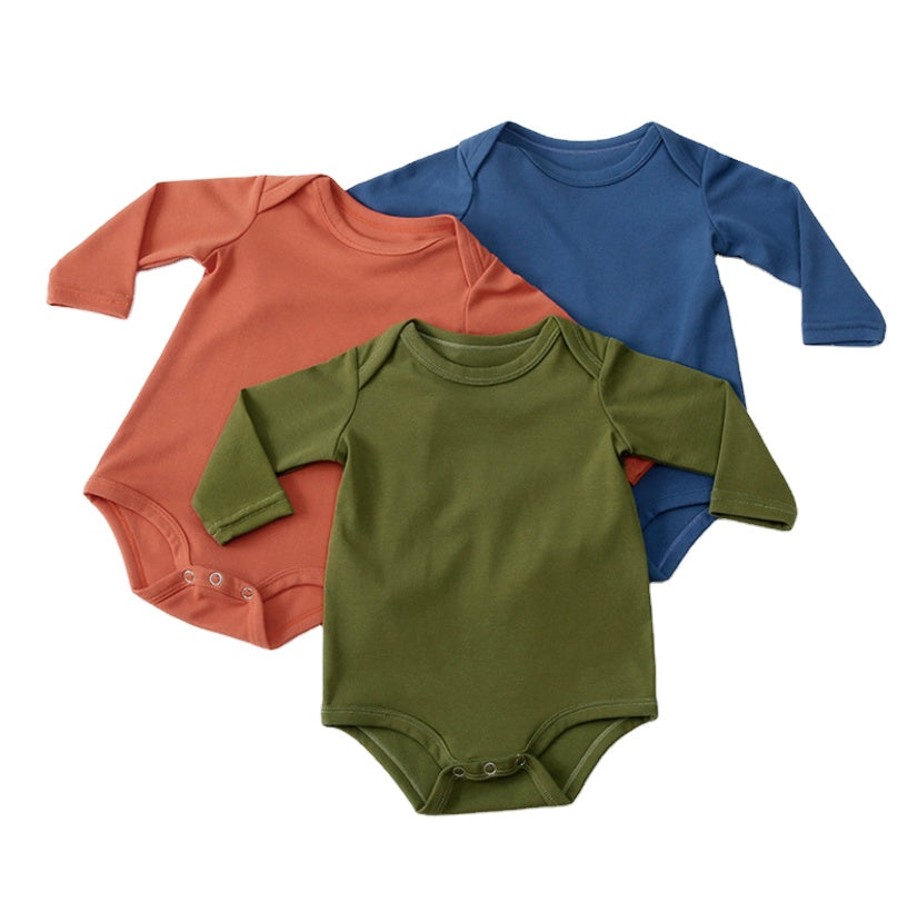 Baby Bodysuit - Earth Orange Only!