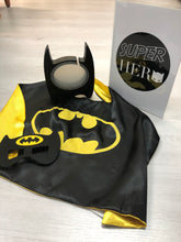 Load image into Gallery viewer, The Bat Cape and Mask Set