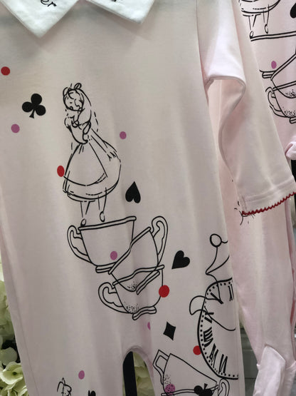 Alice in Wonderland Romper