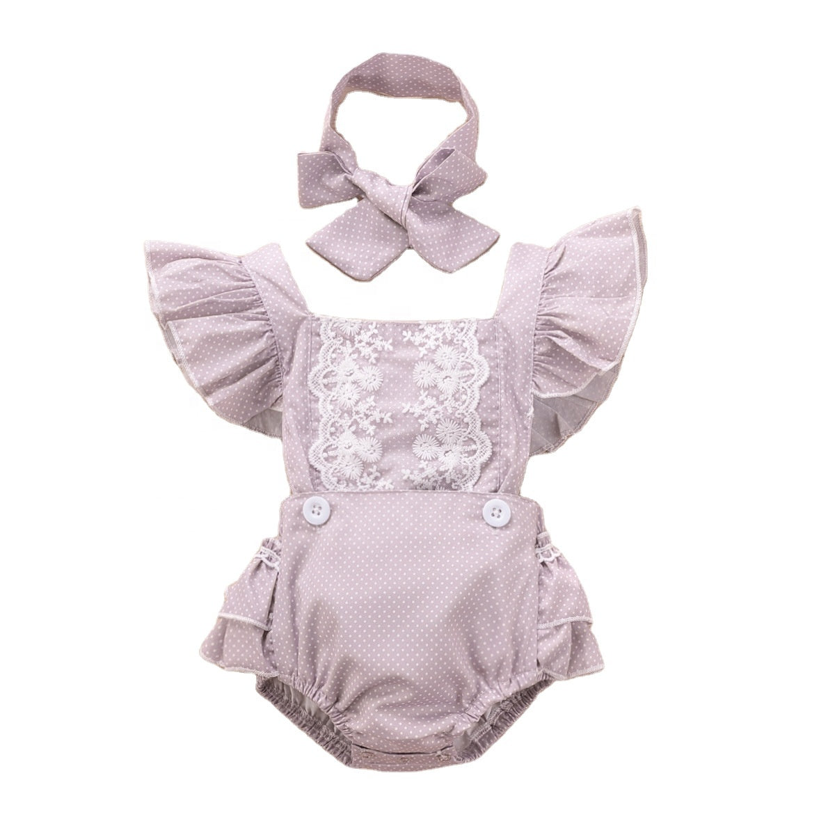 Lily's Lilac Romper