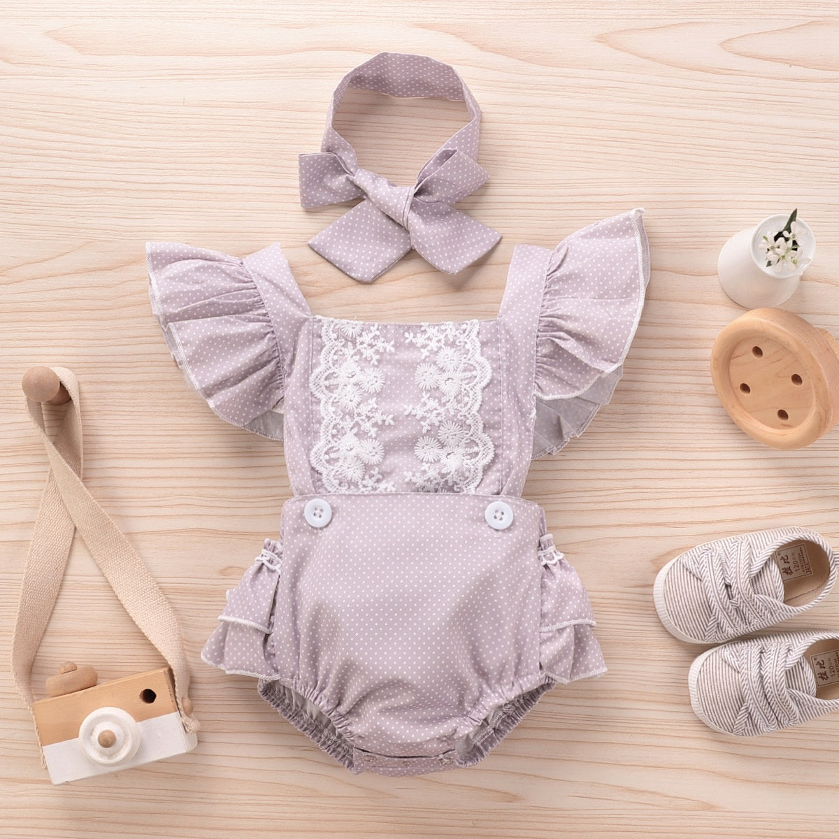 Lily's Lilac Romper