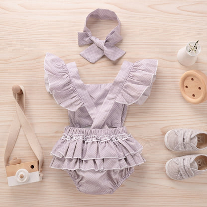 Lily's Lilac Romper