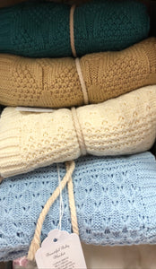 Crochet Style Baby Blanket