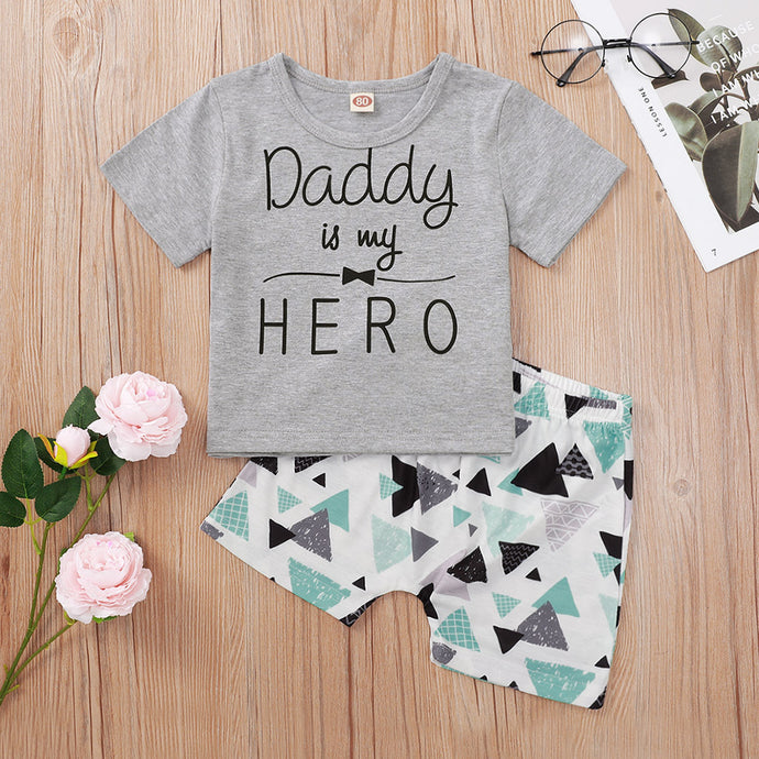 Daddy is my Hero 2 piece set