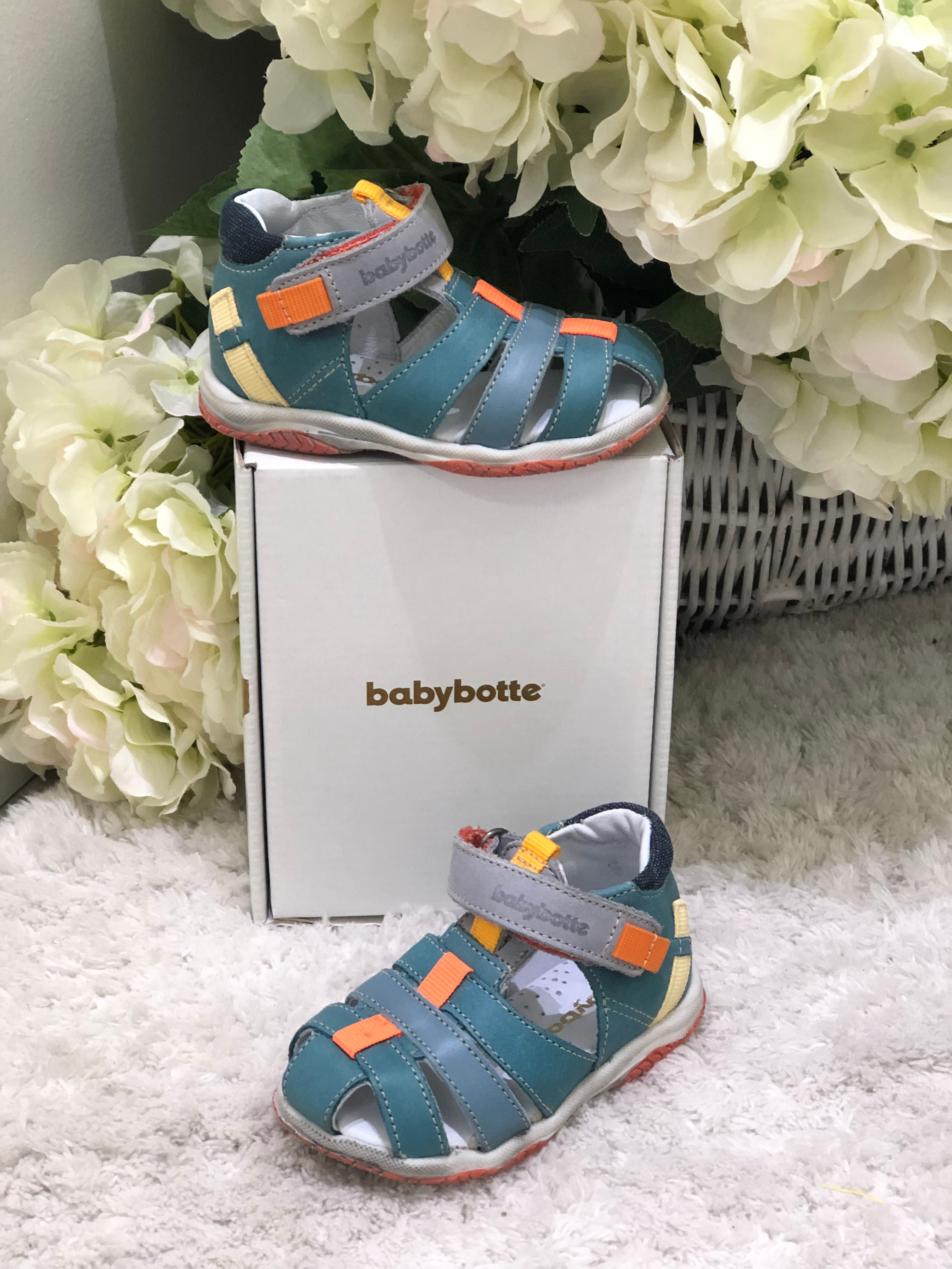 Babybotte French Leather Boys Sandals