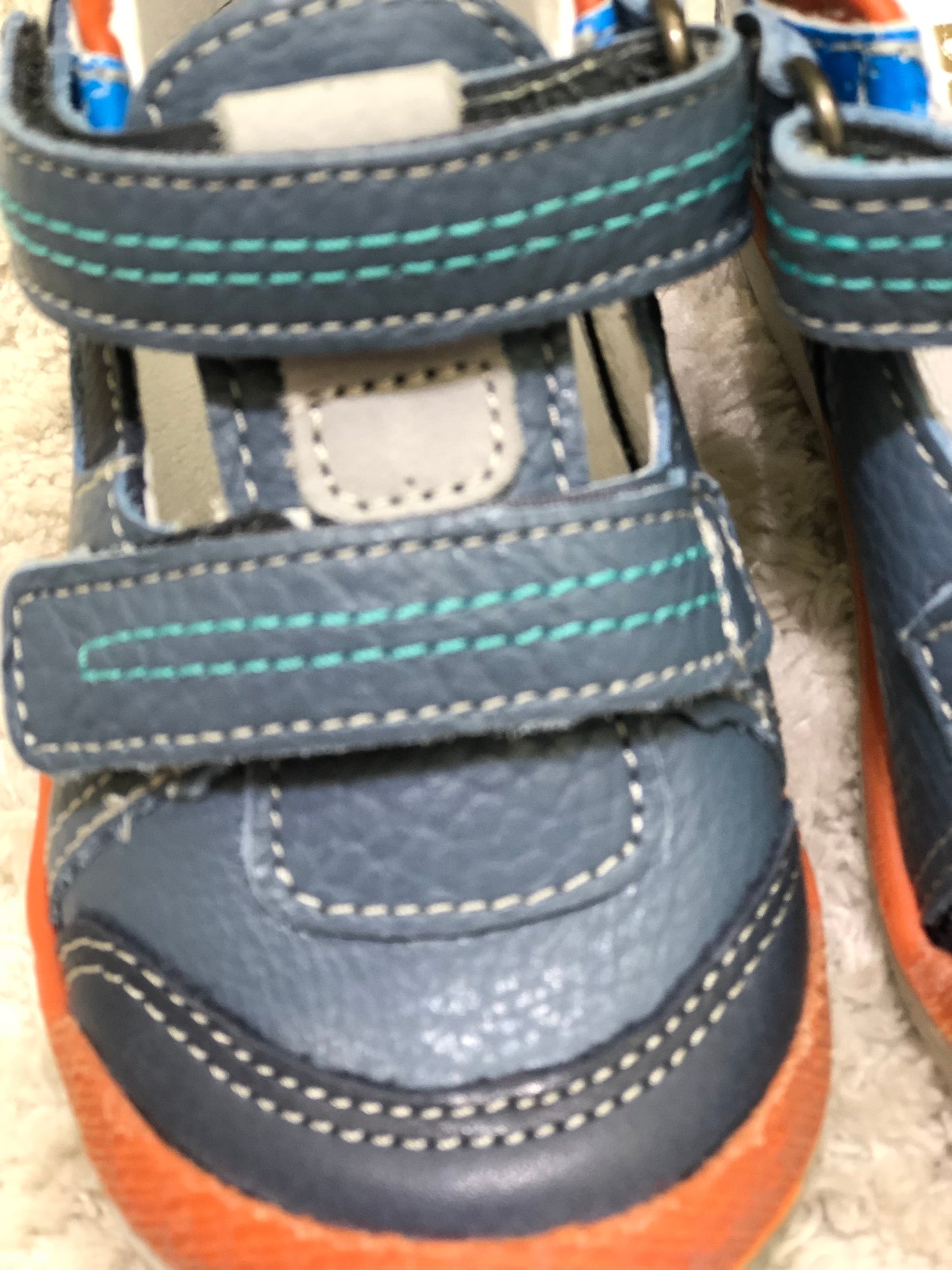 Babybotte French Leather Boys Sandals