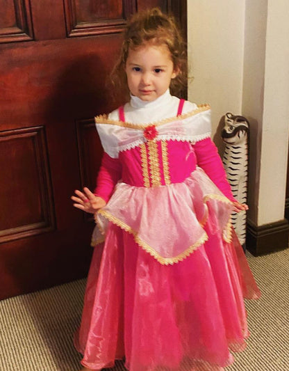 Sleeping Beauty Princess Aurora Dress