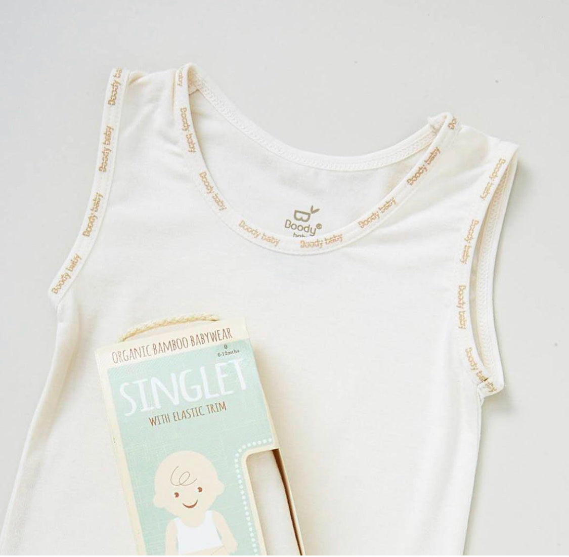 Organic Baby Sleeveless Bodysuits
