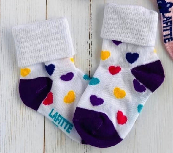 La Fitte Girls Graphic Socks