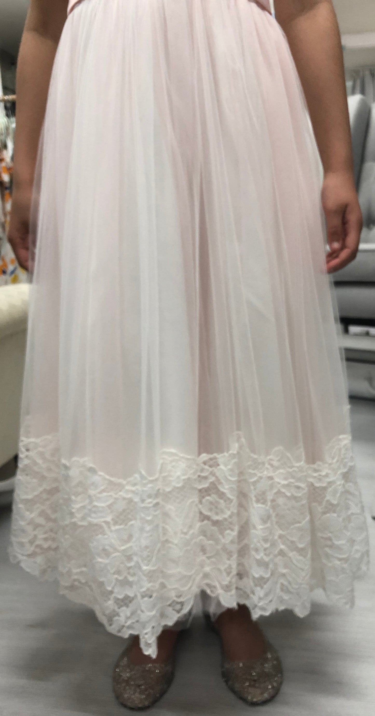 Prudence Pink & White Dress