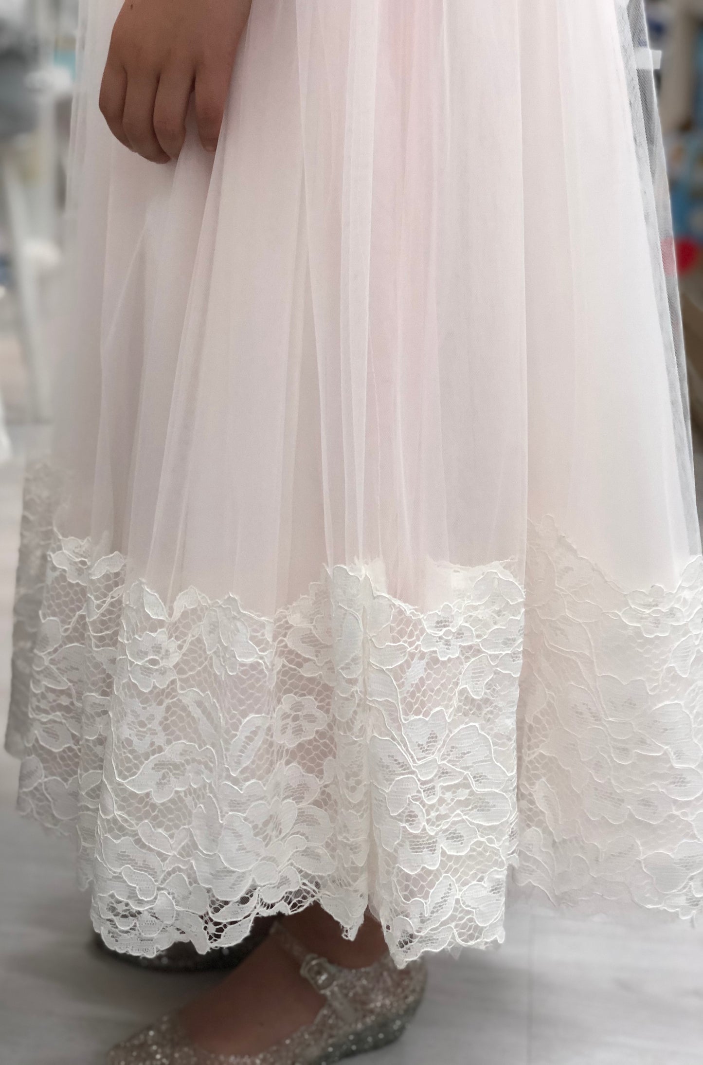 Prudence Pink & White Dress
