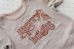 Merry and Bright Romper Premie only!