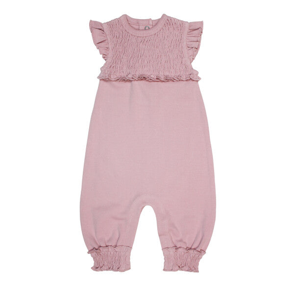 L'oved Baby Smocked Short Sleeve Rompers