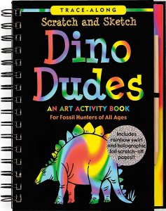 Scratch and Sketch Dino Dudes