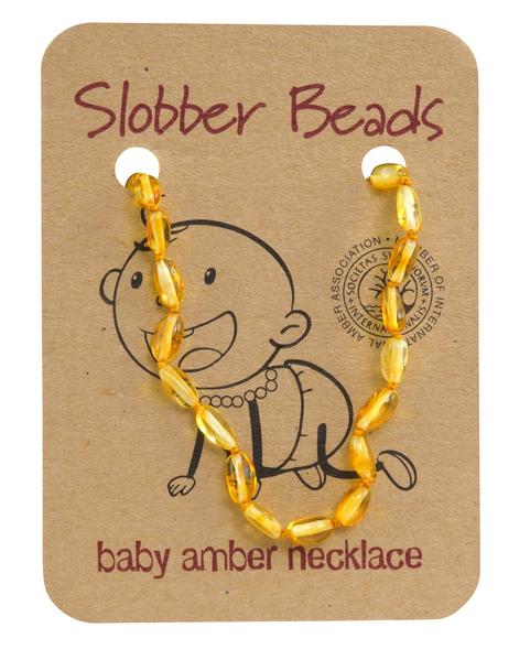Baby/Toddler Amber Necklaces Toddler Lemon Oval only!