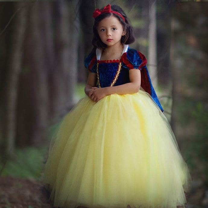 Snow White Royal Blue Princess Dress