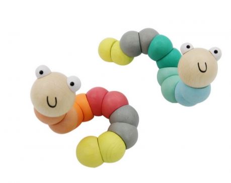 Wiggly Wooden Worms
