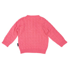 Load image into Gallery viewer, Tea Rose Cable Knit Sweater