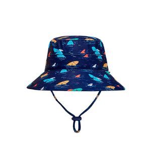 Kids Beach Hat Legionnaire and Bucket Style - Shark