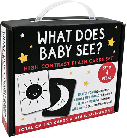 What Does Baby See? Flash Cards Value Pack (Set of 4)