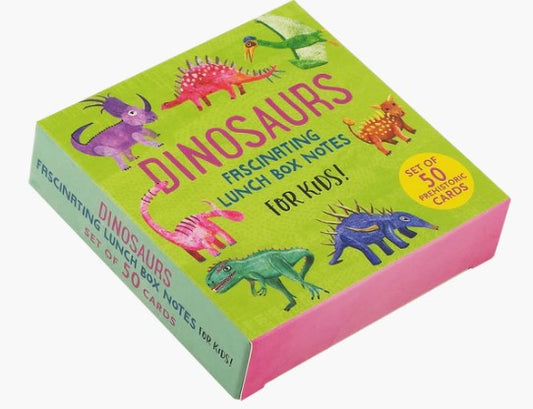 Dinosaurs: Fascinating Lunch Box Notes for Kids! (Set of 50 Cards)