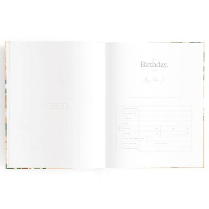 Fox & Fallow Keepsake Baby Books