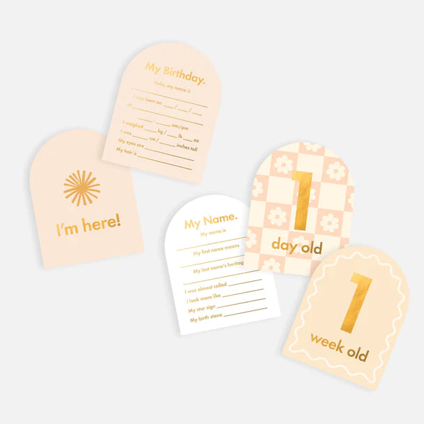 Baby Milestone Cards Helios