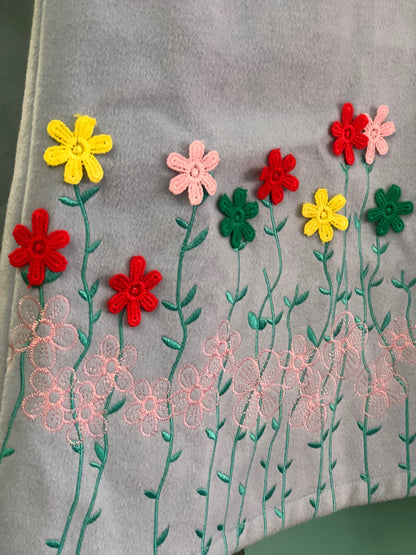 Felt Flower Tunic