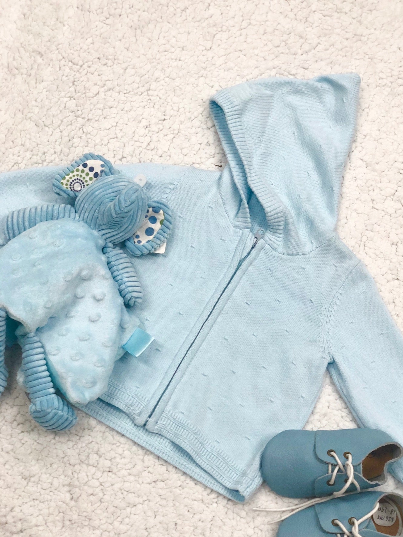 Henry Baby Blue Zip-up Jacket